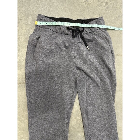 Lululemon On The Fly Pant 28" Heathered Black Gray Full-On® Luxtreme. Sz 2 - Picture 2 of 13